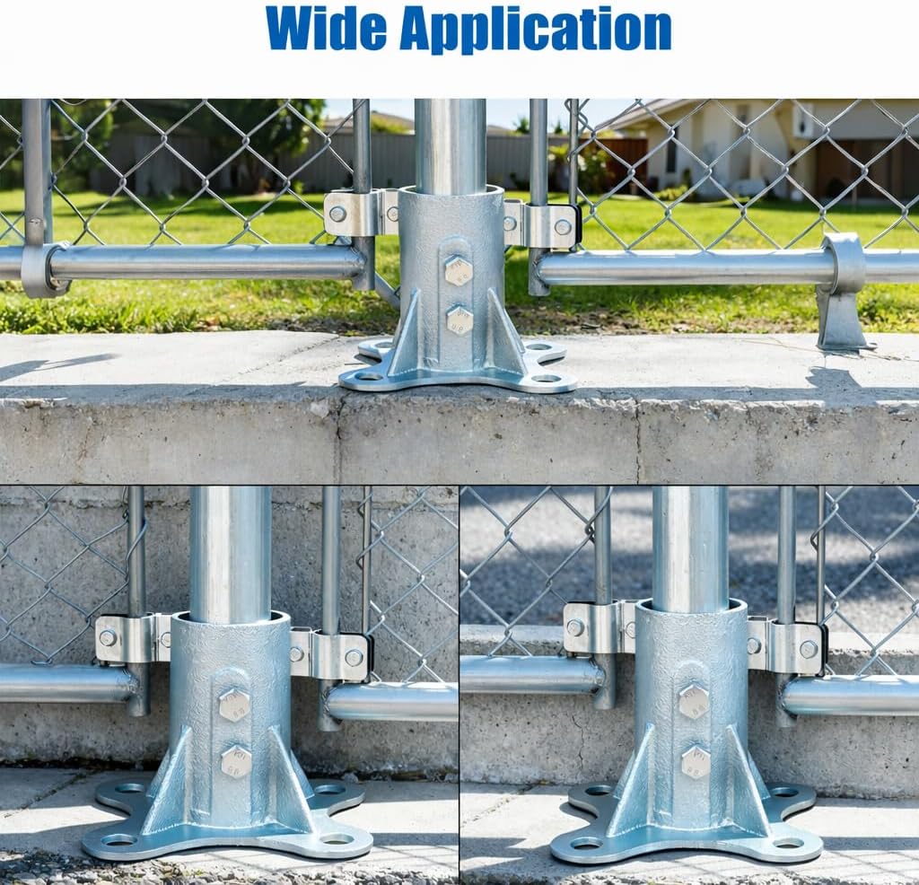Round Post Base / 2-1/2'' OD *2