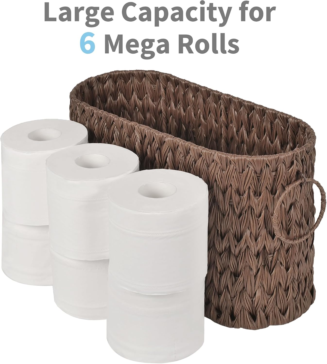 Toilet Paper Basket / Brown