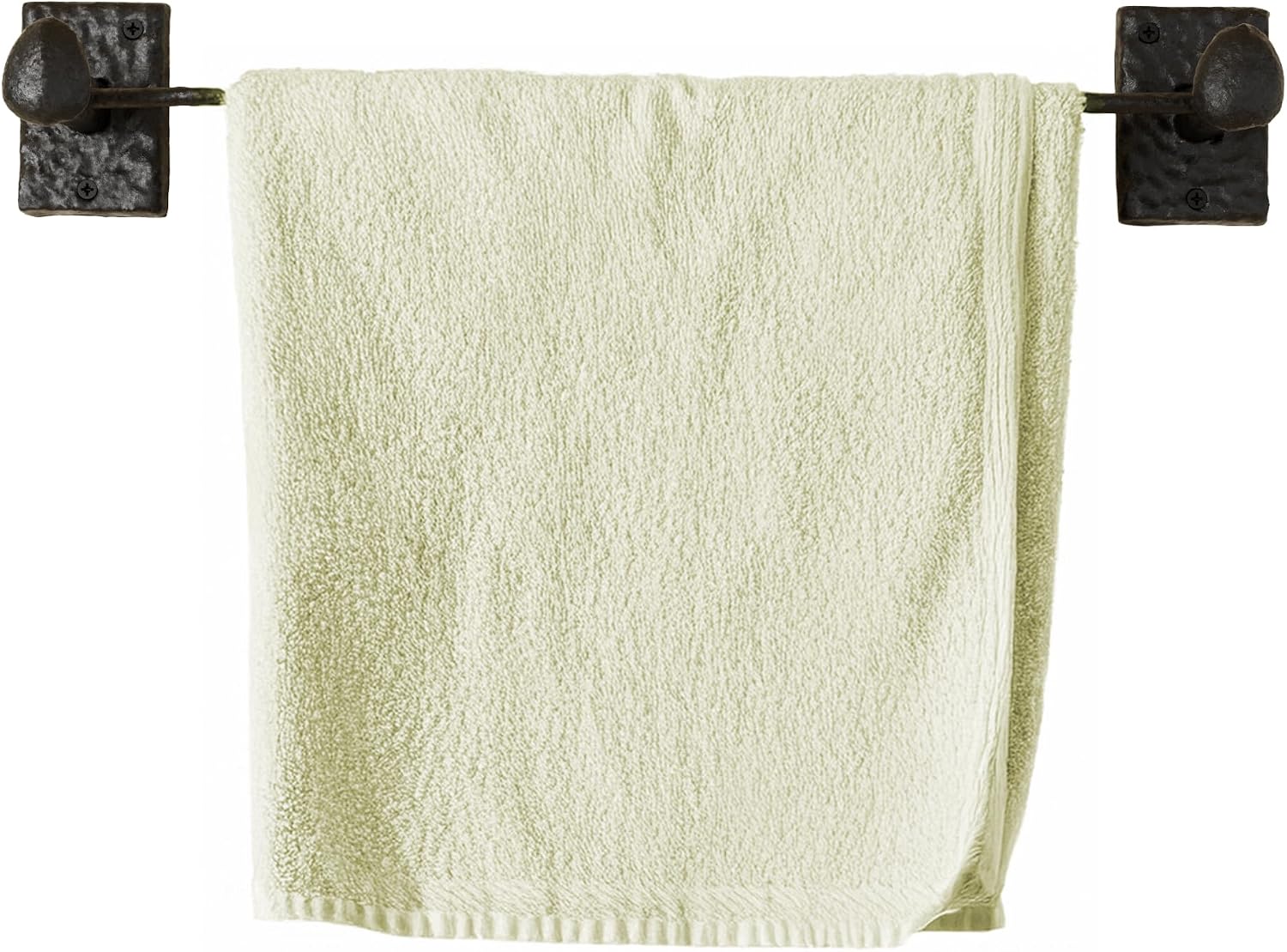 Hammered Effect Texture / Motris Cast Iron Towel Bar