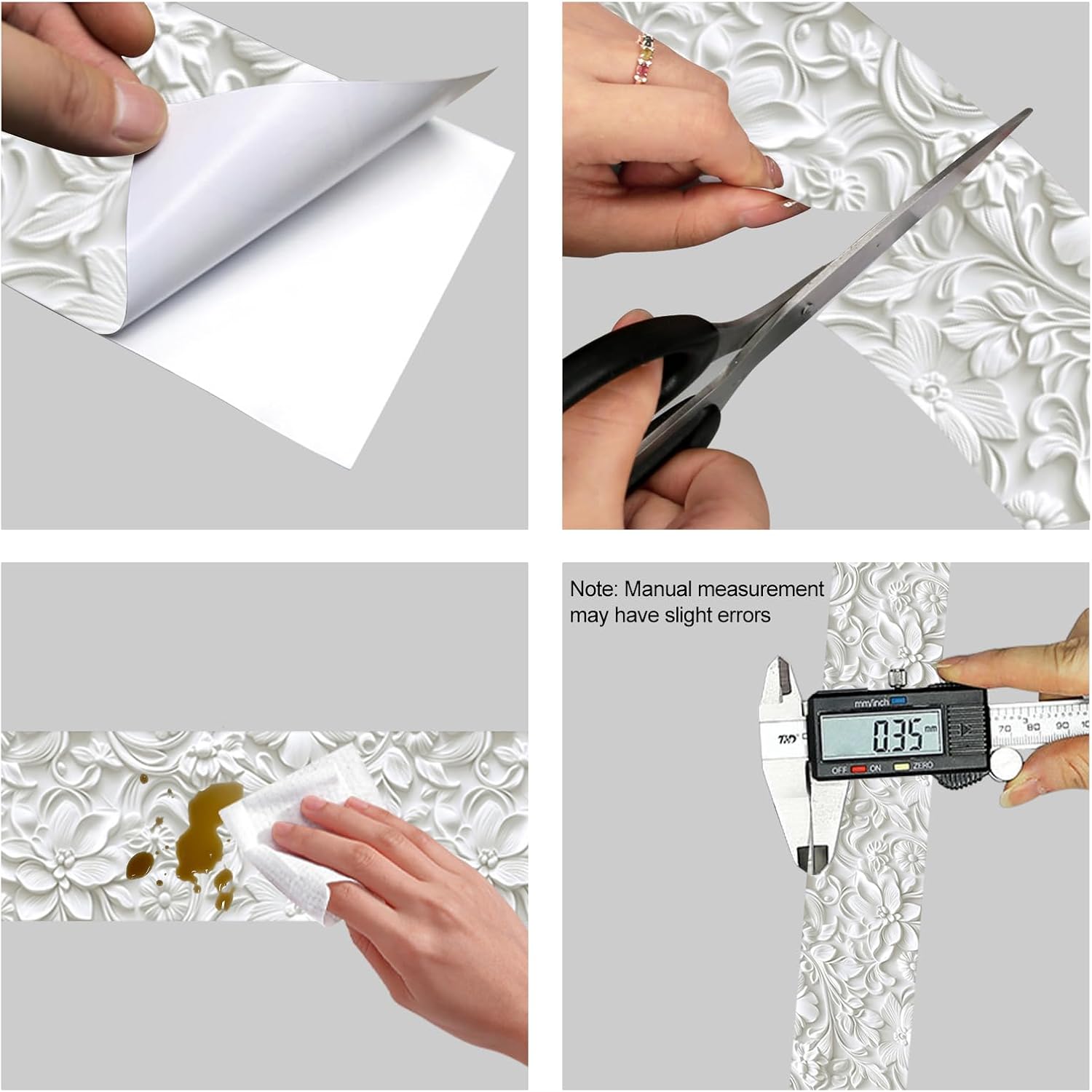 Wallpaper Border Peel and Stick Decorative Wall Trim Self Adhesive / Wall Border Decoration8