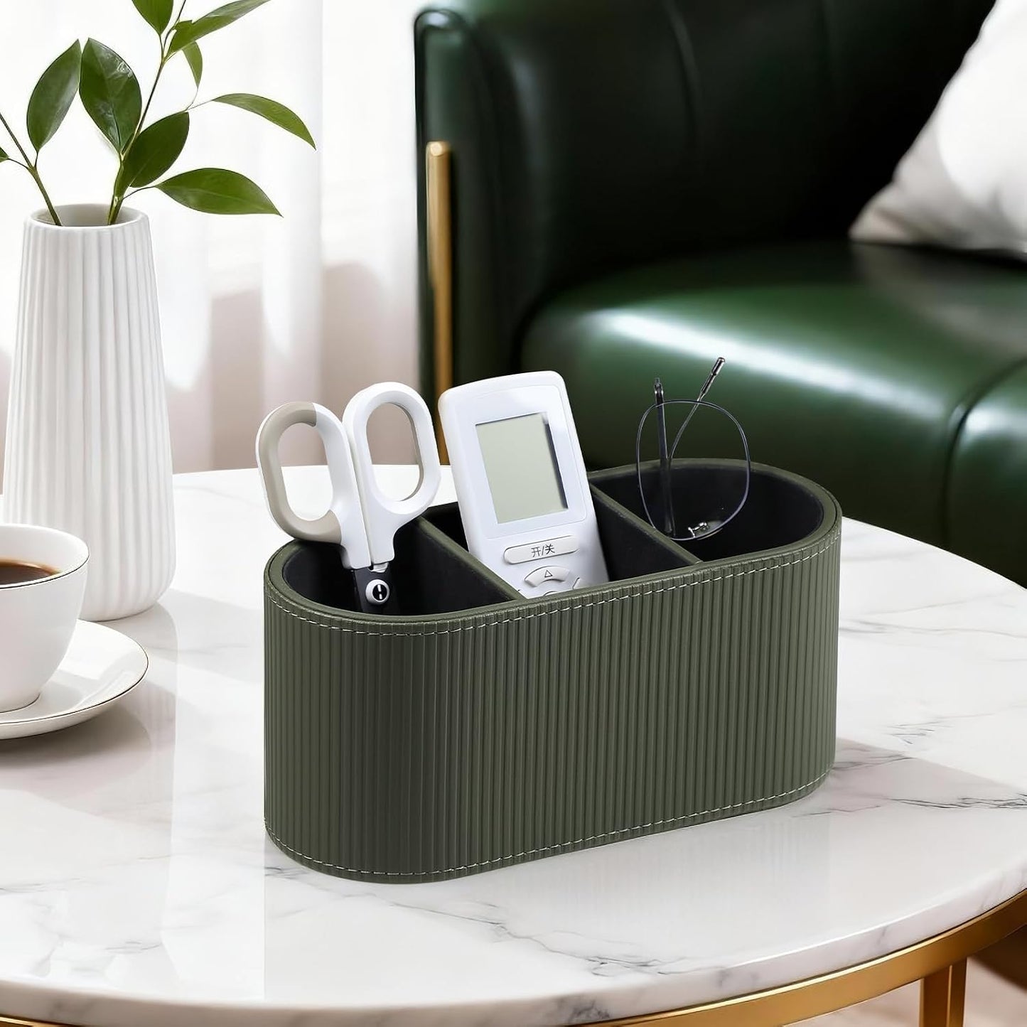 Aesthetic Remote Control Holder / Green