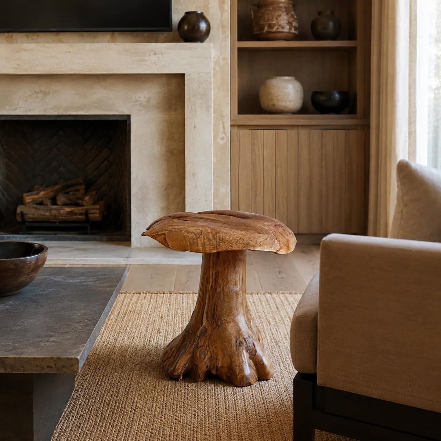 Organic Modern Accent / 20 Inch