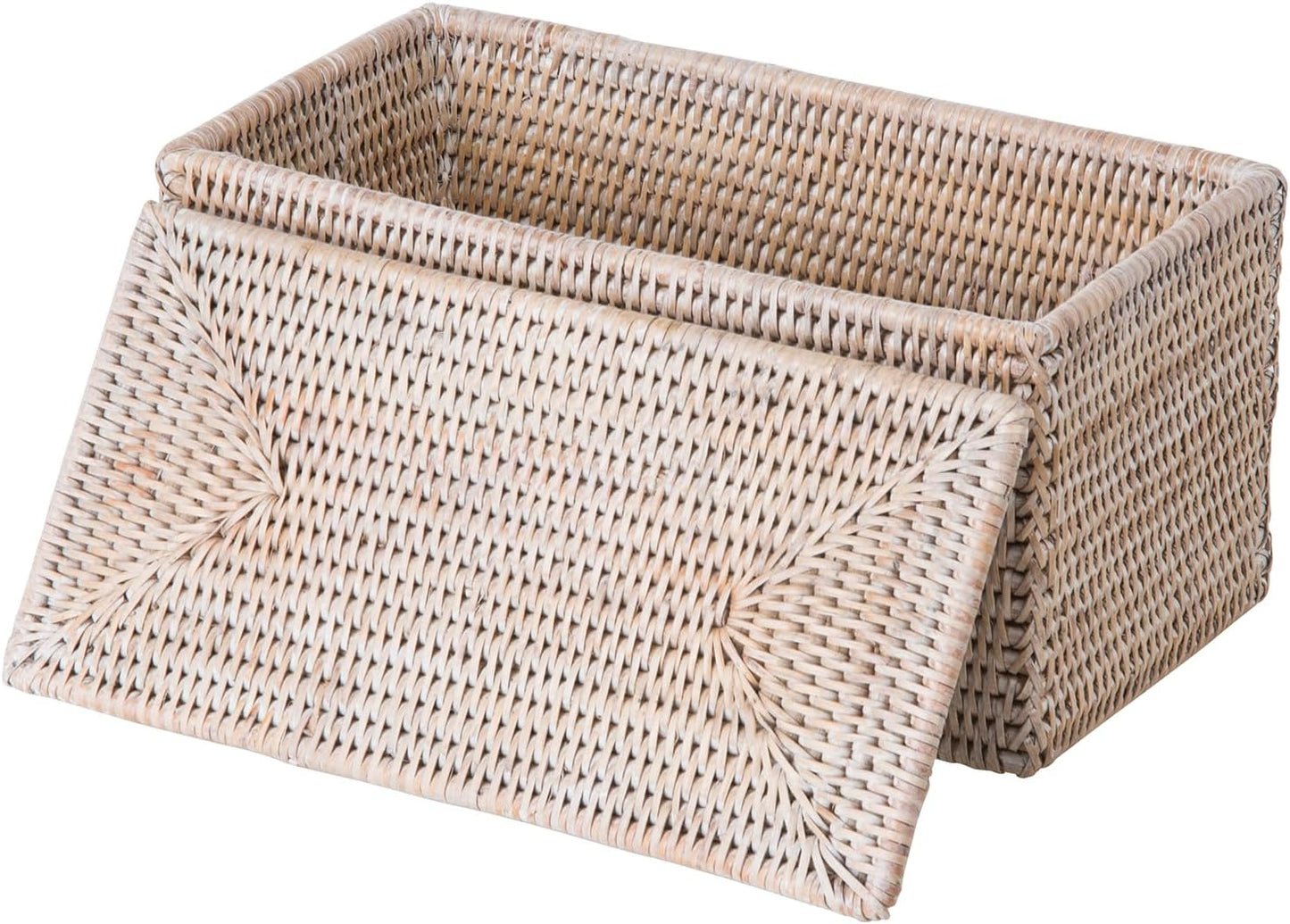 Wash Toilet Roll Storage Basket / White
