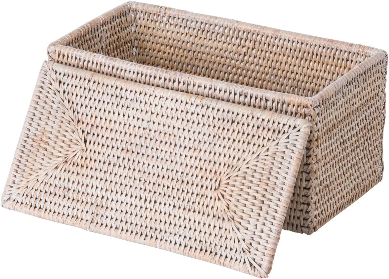 Wash Toilet Roll Storage Basket / White