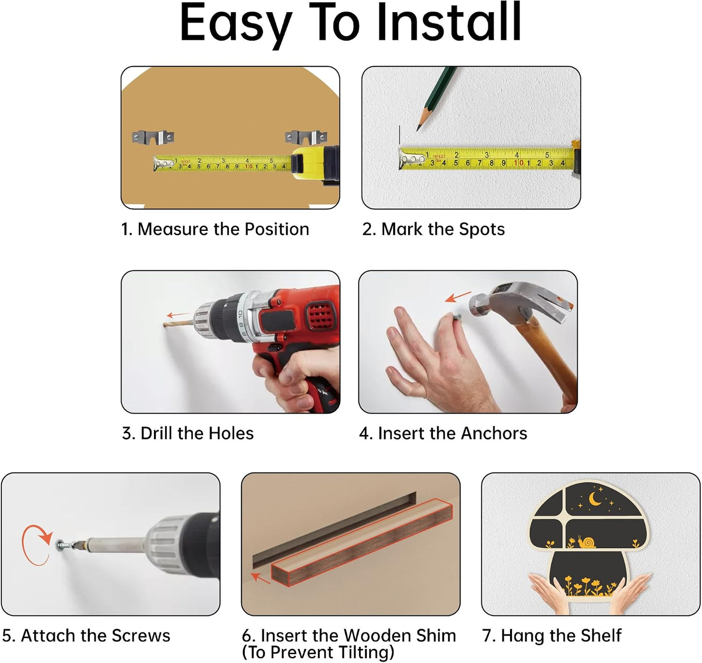 Witchy Decor Trinket Knick Knack Shelves