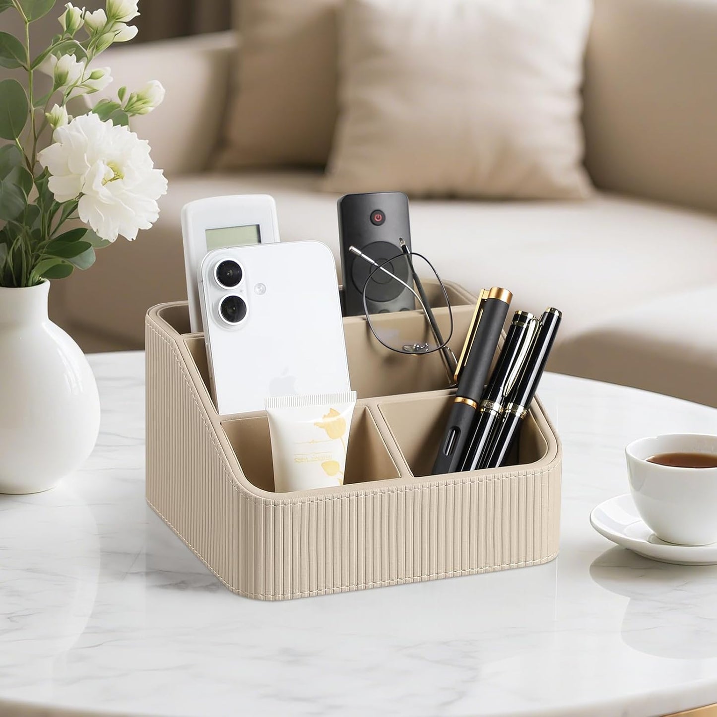 Remote Control Holder / Beige