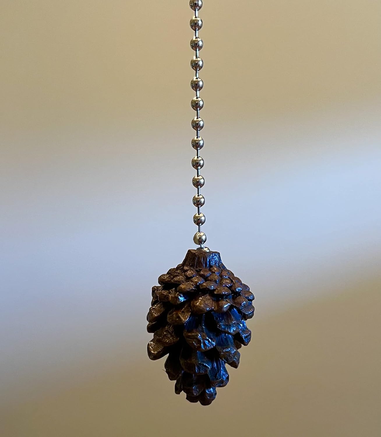 Rustic Pinecone Ceiling Fan Pull Chain