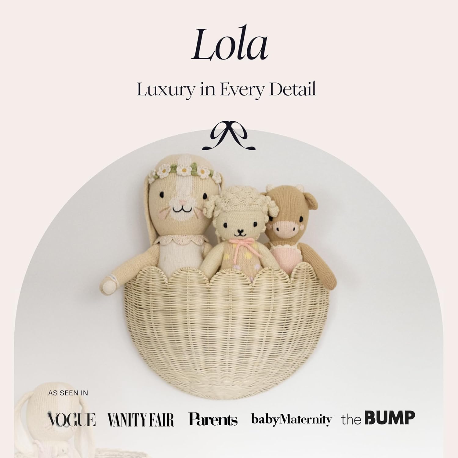 Hand Woven Basket / Natural