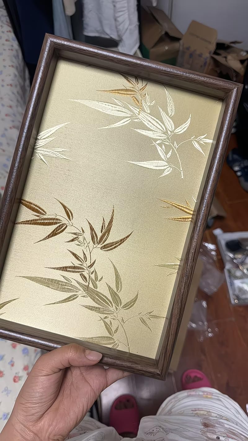 Wooden Catchall Tray for Dresser / Gold