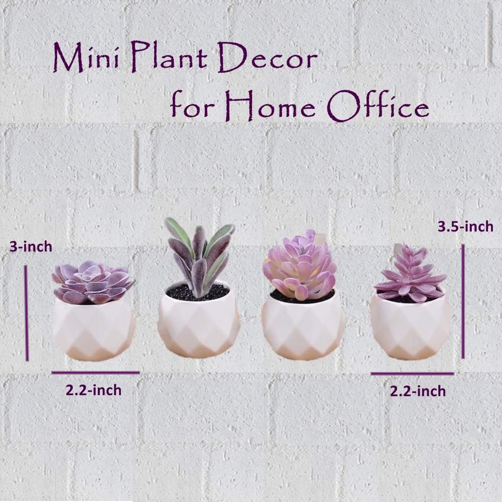 Artificial Desk Plants for Women Desk