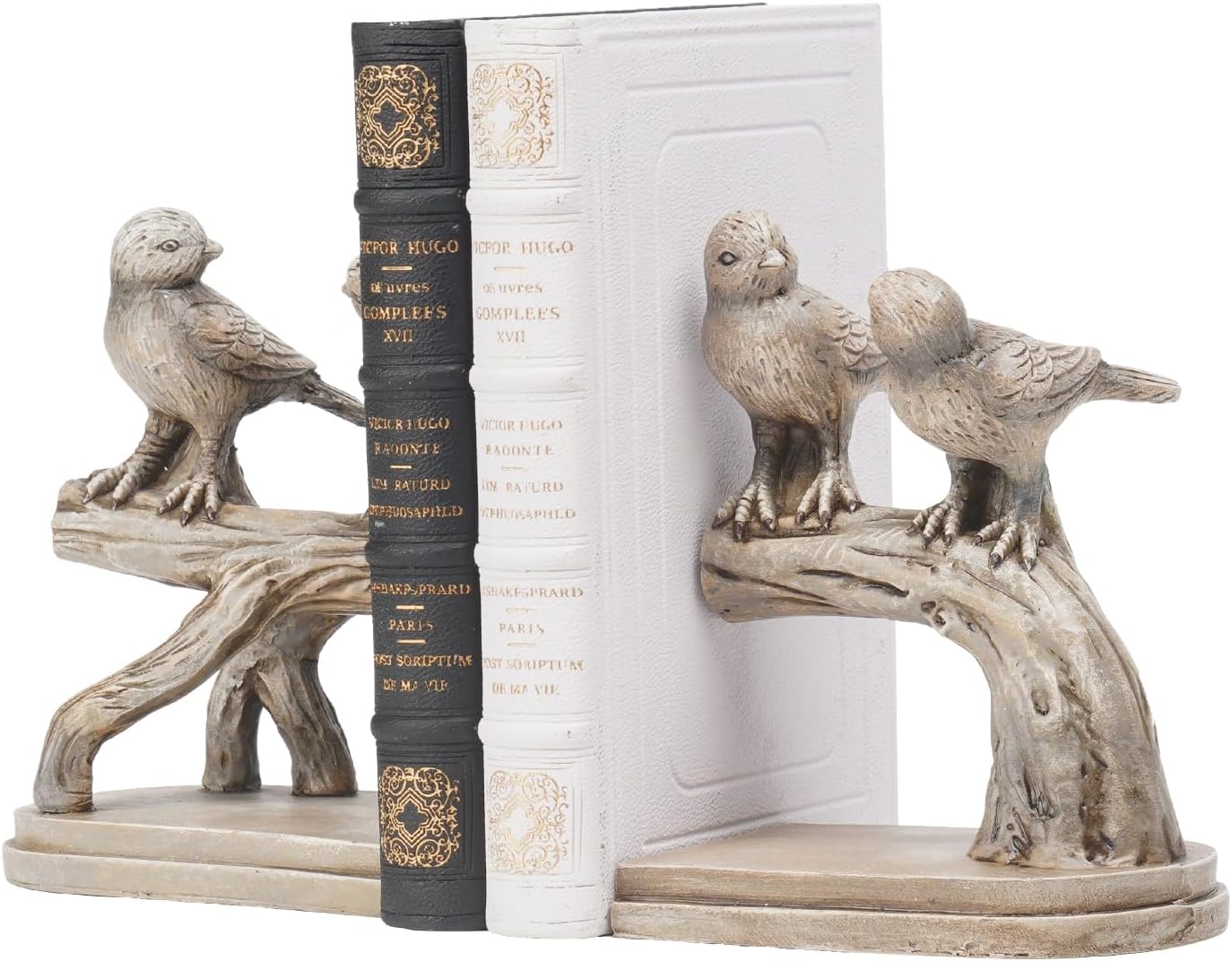 Decorative-Bookends Birds Book-Ends Heavy Duty / Bird