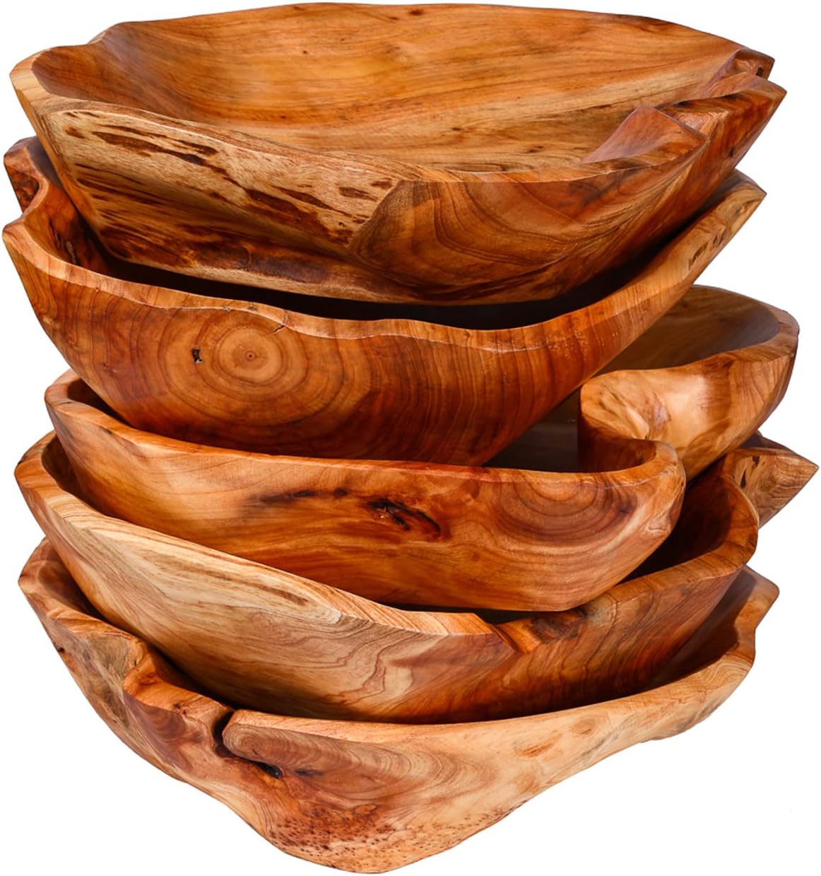 Wooden Bowl for Decor / Large 12"-14 / Natural
