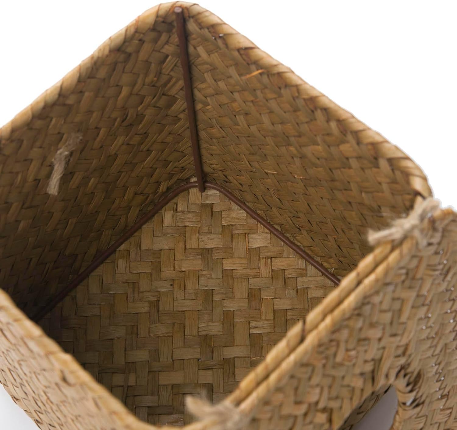 Seagrass Tissue Box Holder / Natural