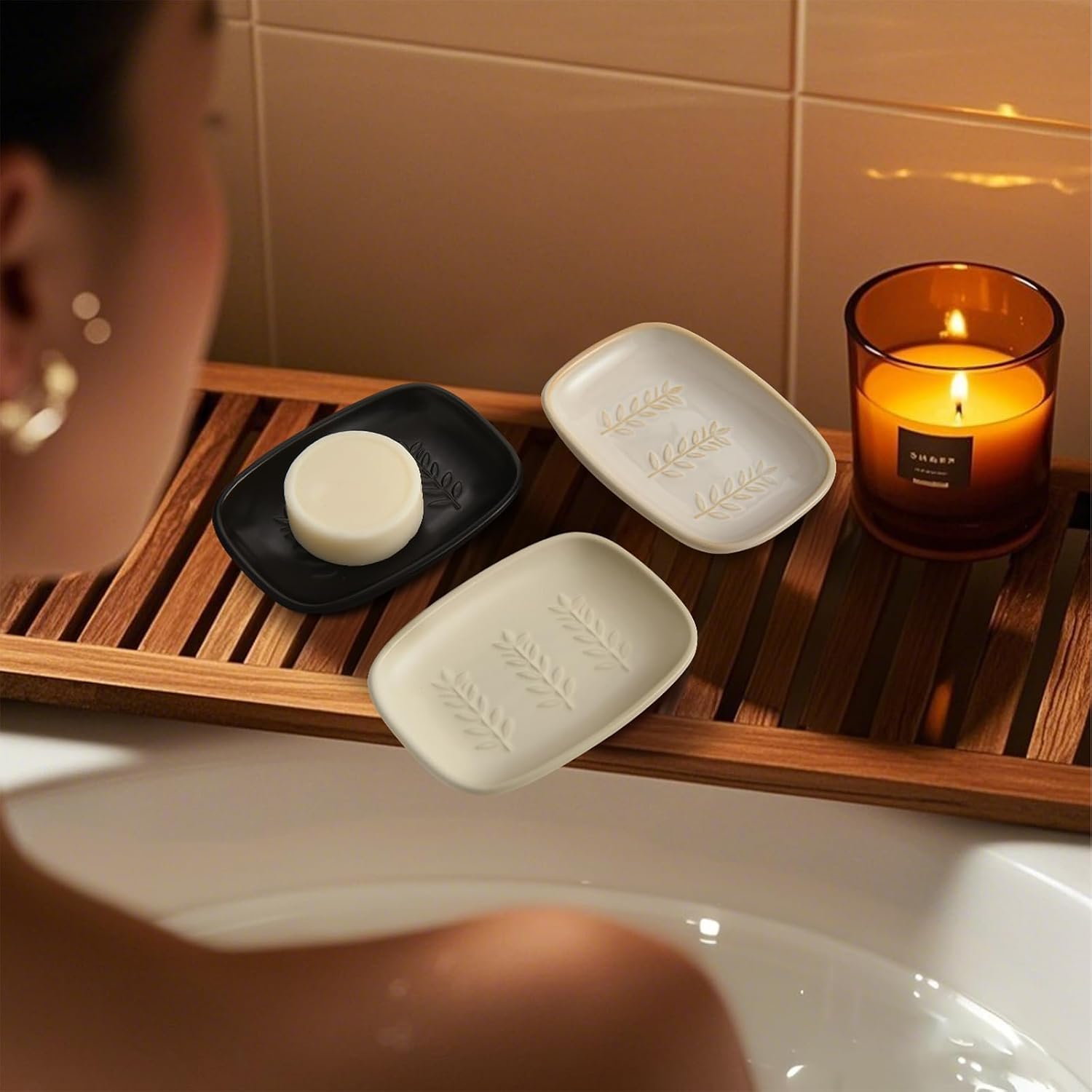Bar Soap Holder / Beige