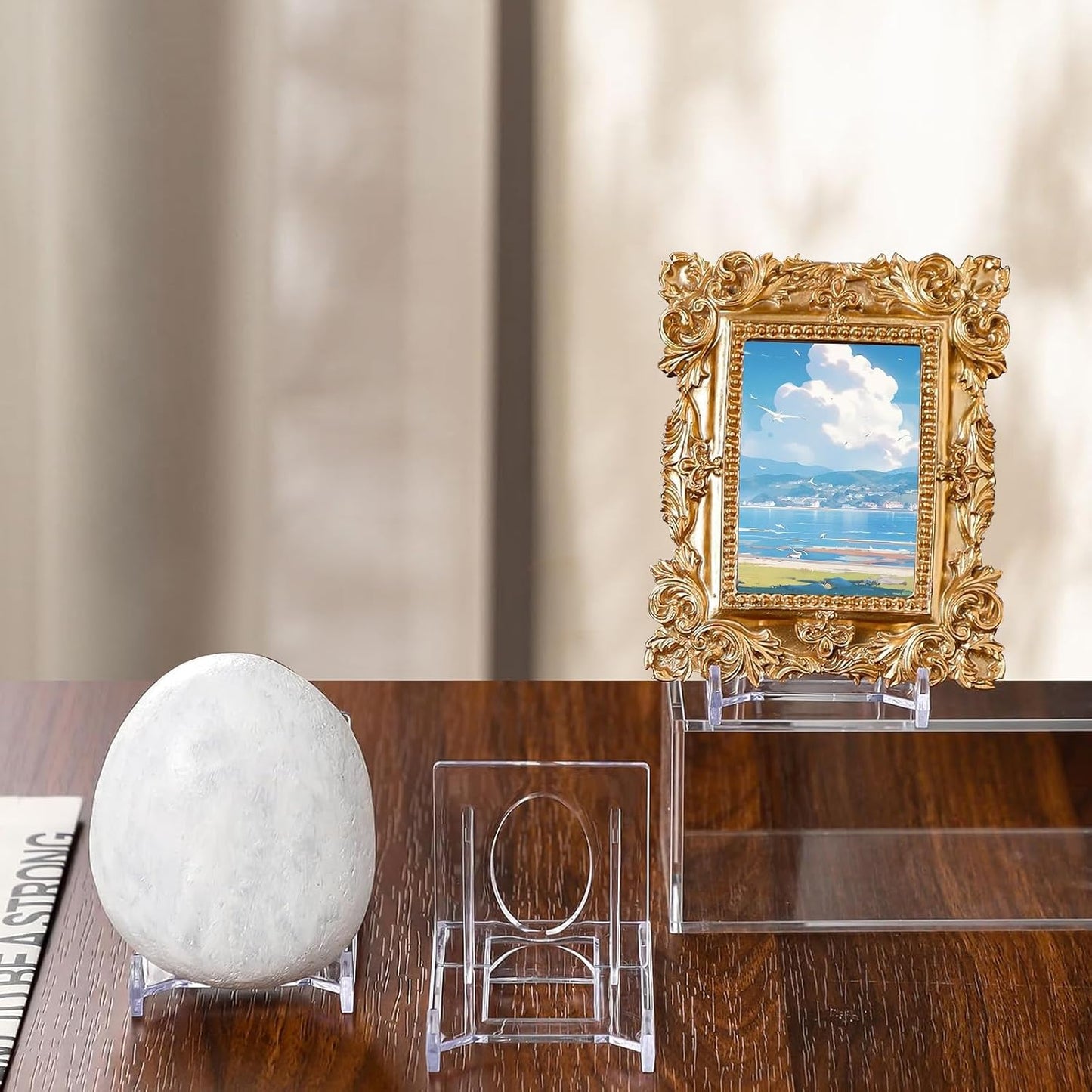Adjustable Acrylic Plate Stand