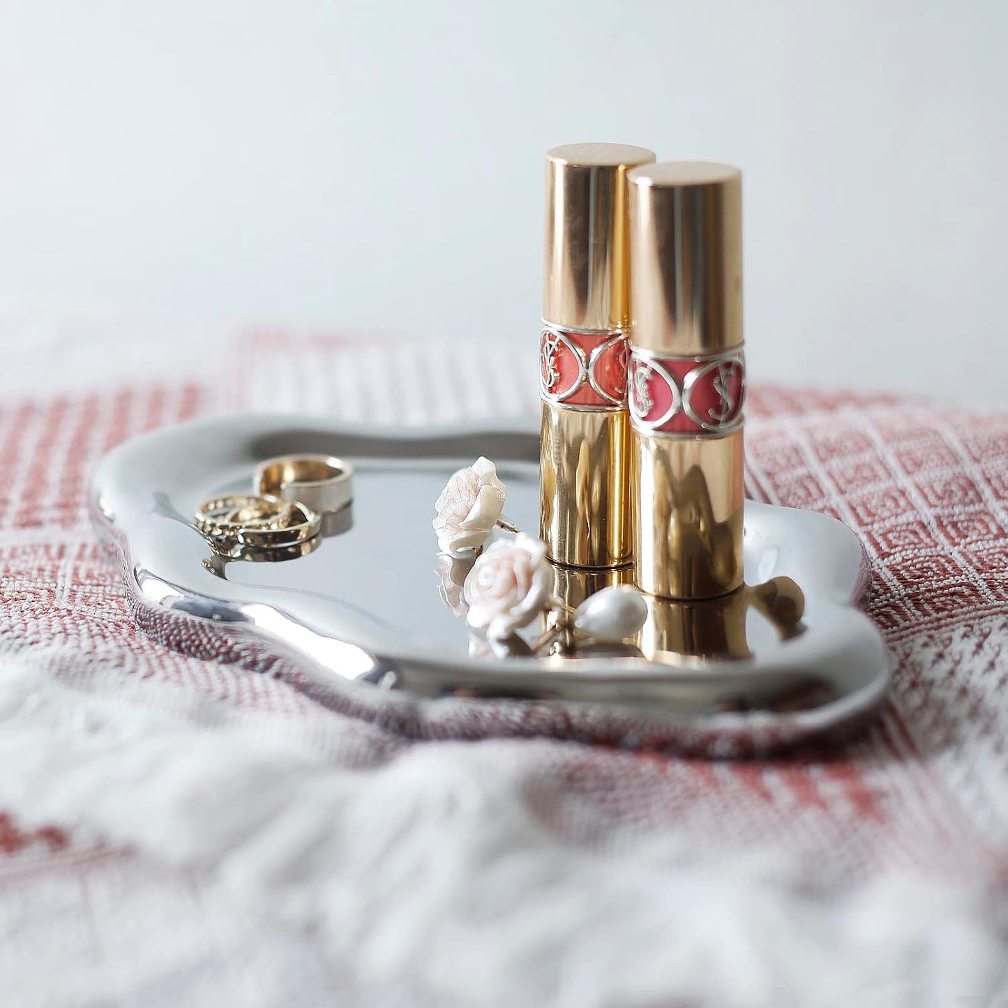 Ring Dish Holder / Silver