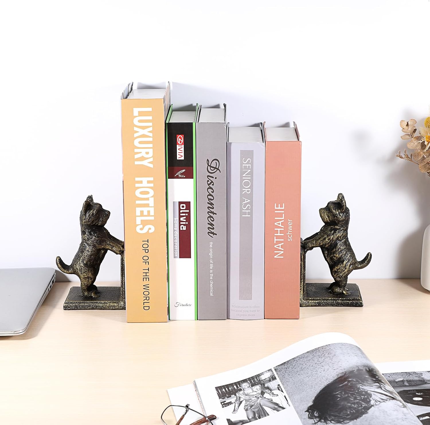 Heavy Duty Book / Dog Shape / Set of 2