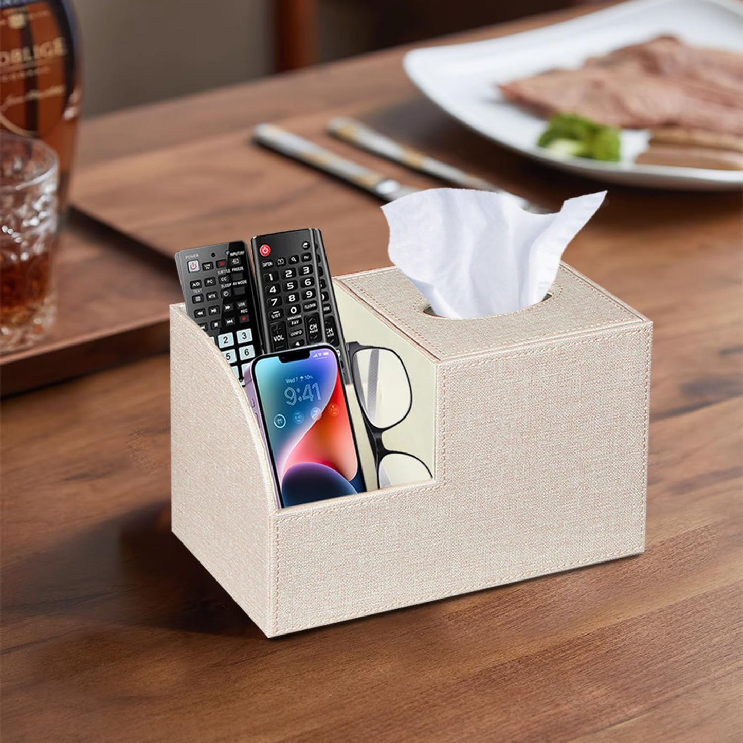 Tissue Box Cover / Beige