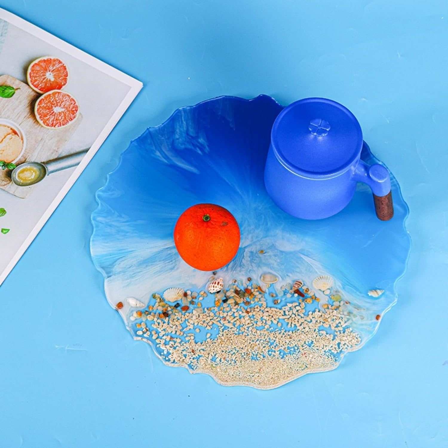 Silicone Resin Tray Mold / 13 Inch