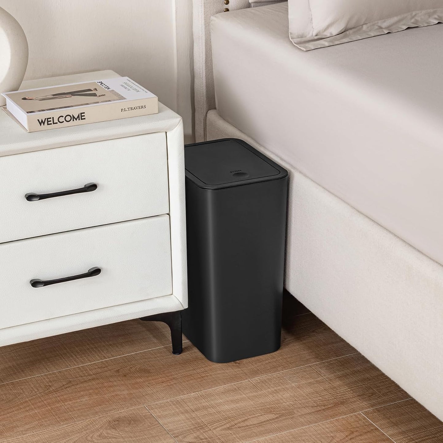 Press Top Bin / Black