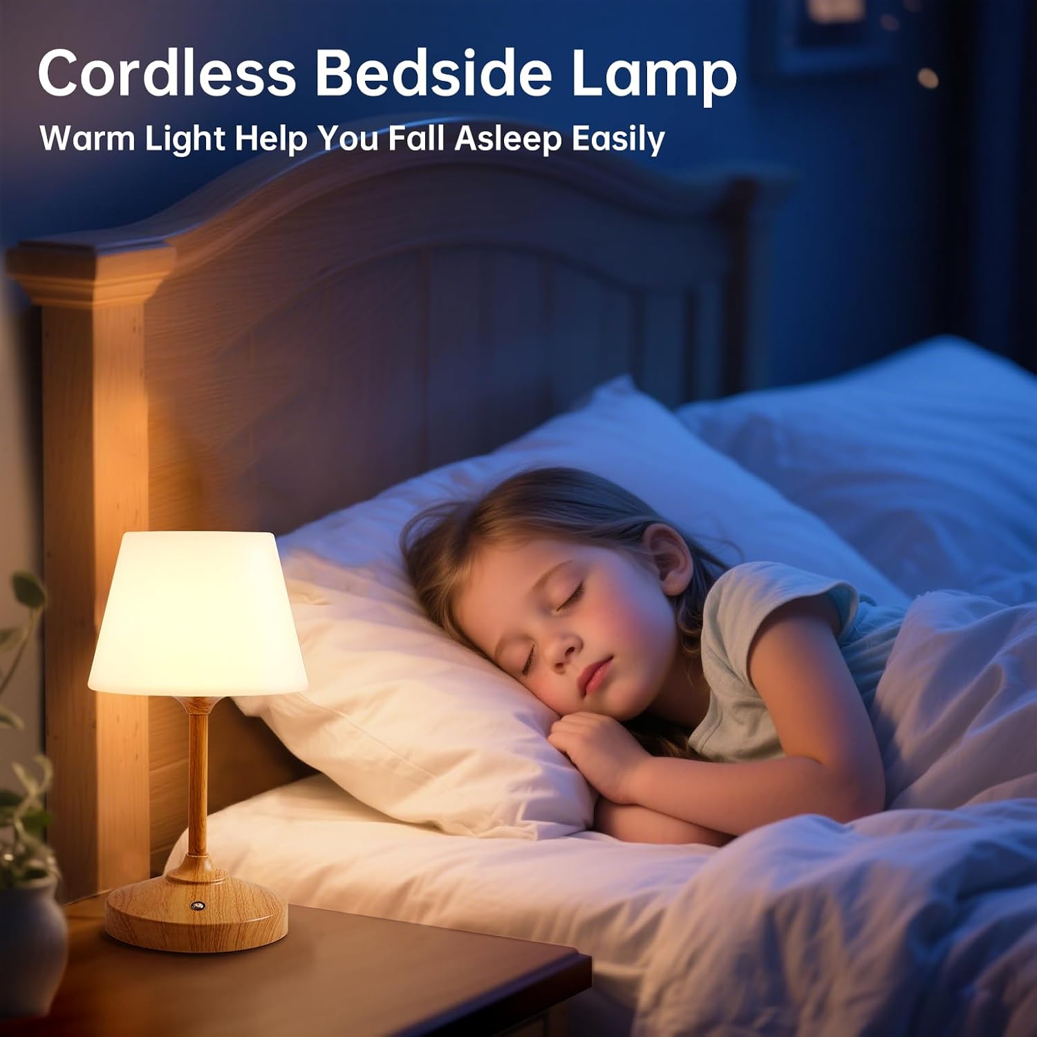 Table Lamp Cordless Lamp,Outdoor Waterproof Shower Lamp,5000mAh Rechargeble Battery Operated Lamps Dimmable Touch Desk