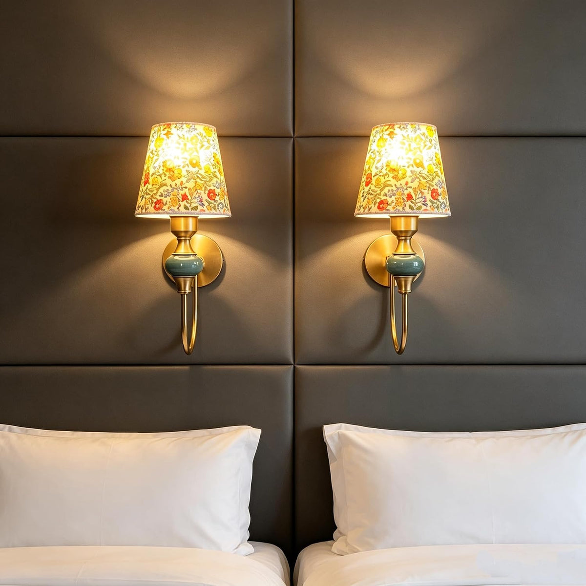 Wall Sconces Set of 2 Rechargeable Battery Operated Wall Lamp 5000mAh 15 Color Changing Dimmable Wall Light with Timer