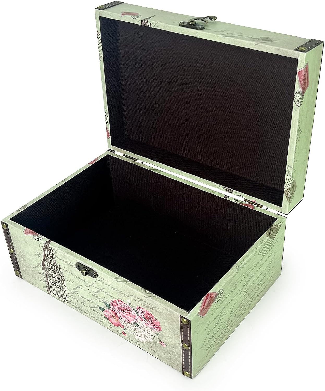 Small Wooden Decorative Storage Box / Tower