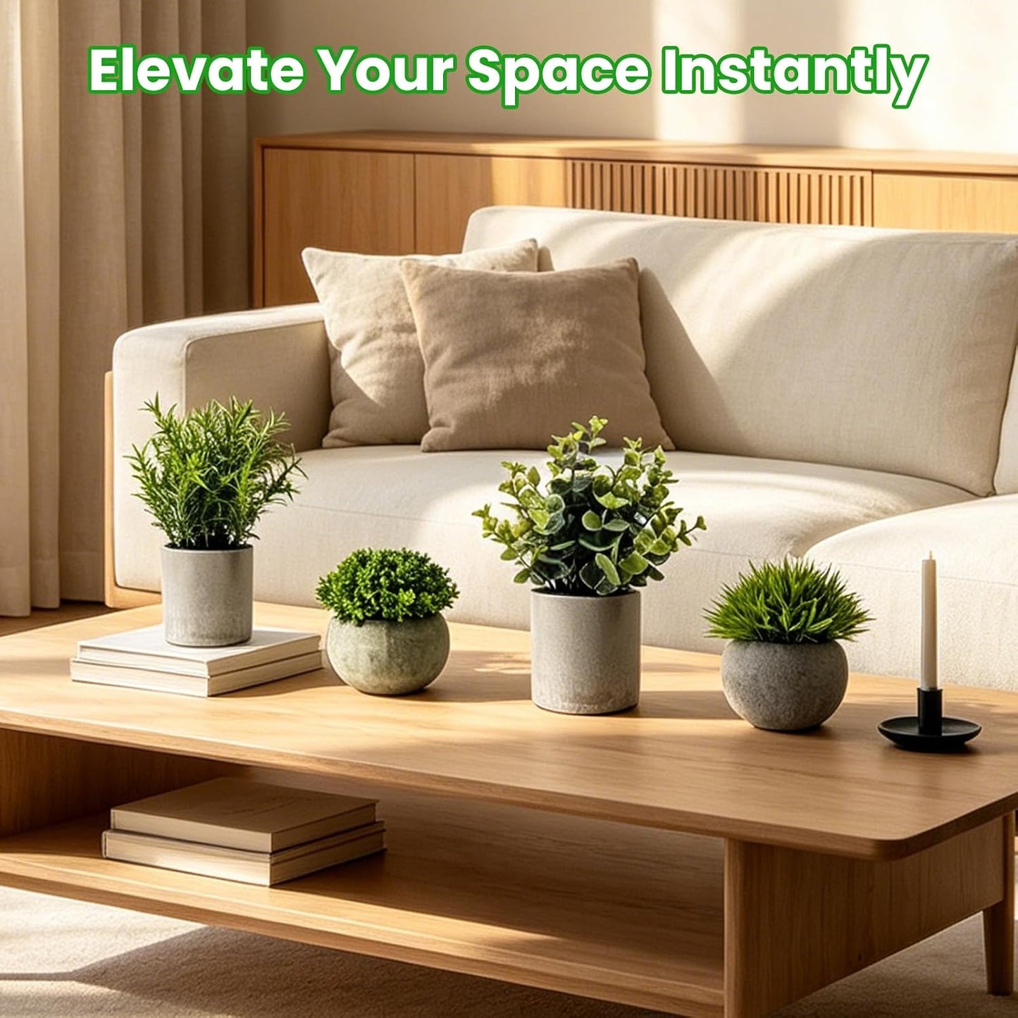 Artificial Potted Plants Small Faux Plants