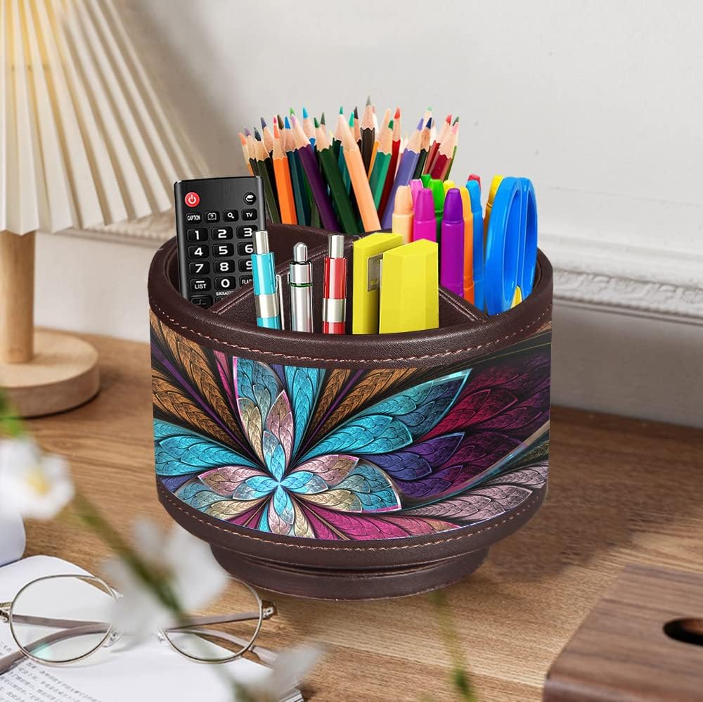 TV Remote Control Holder / Fractal Flower
