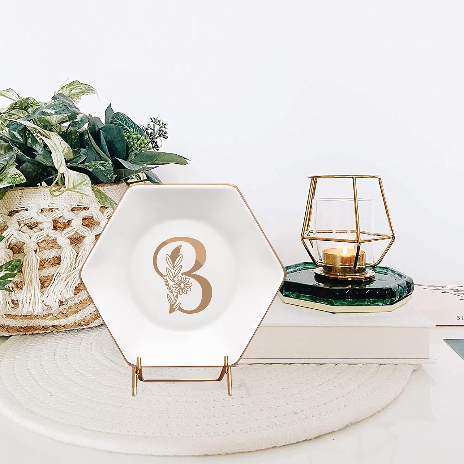 Ceramic Ring Holder / B / White
