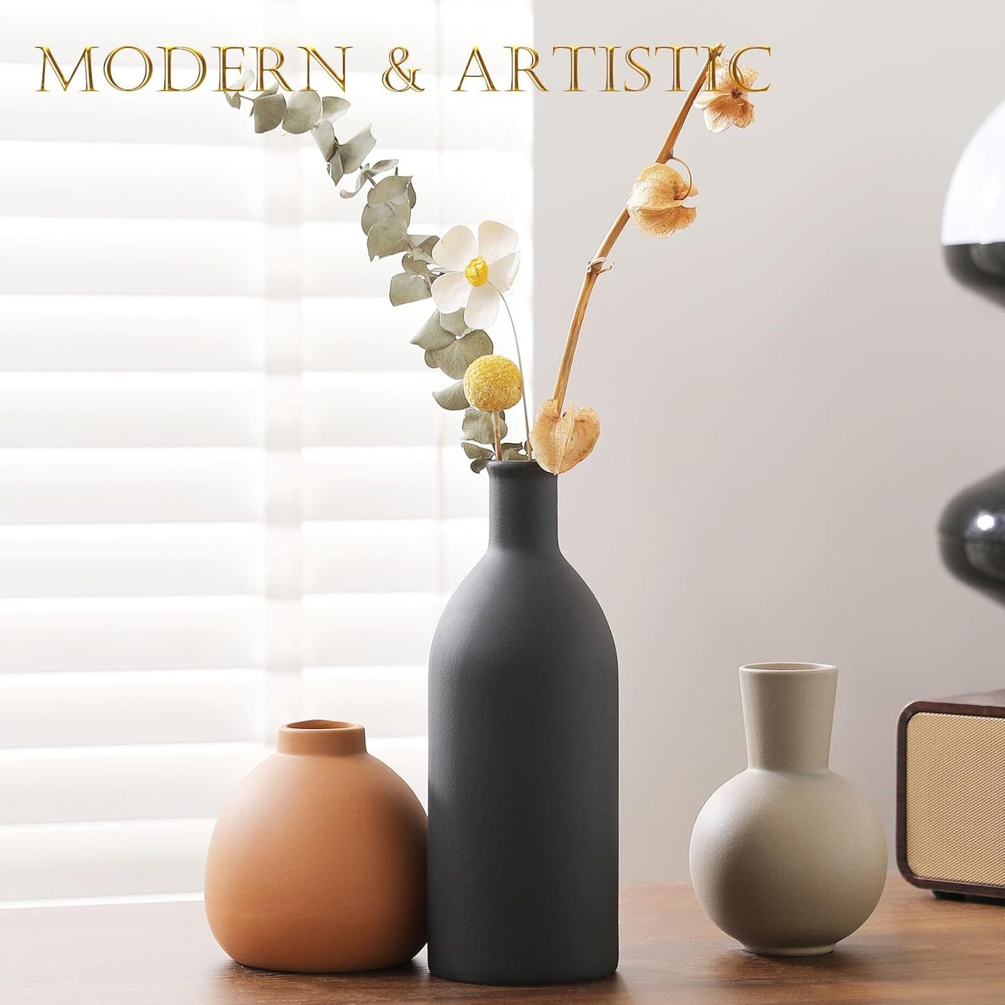 Ceramic Vase / Handcrafted Ceramic Vases / Set C / Set of 3