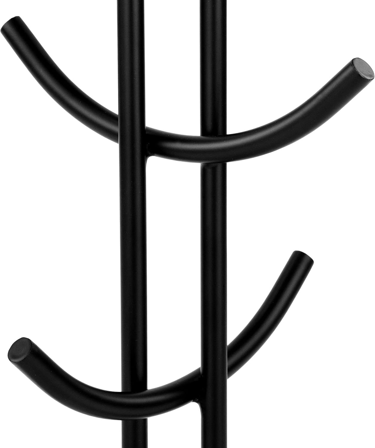 Spectrum Euro Modern Mug Stand for Coffee Cups Mugs Espresso Teacups Kitchen Organizer, Standing Cup Tree for 6 Mugs