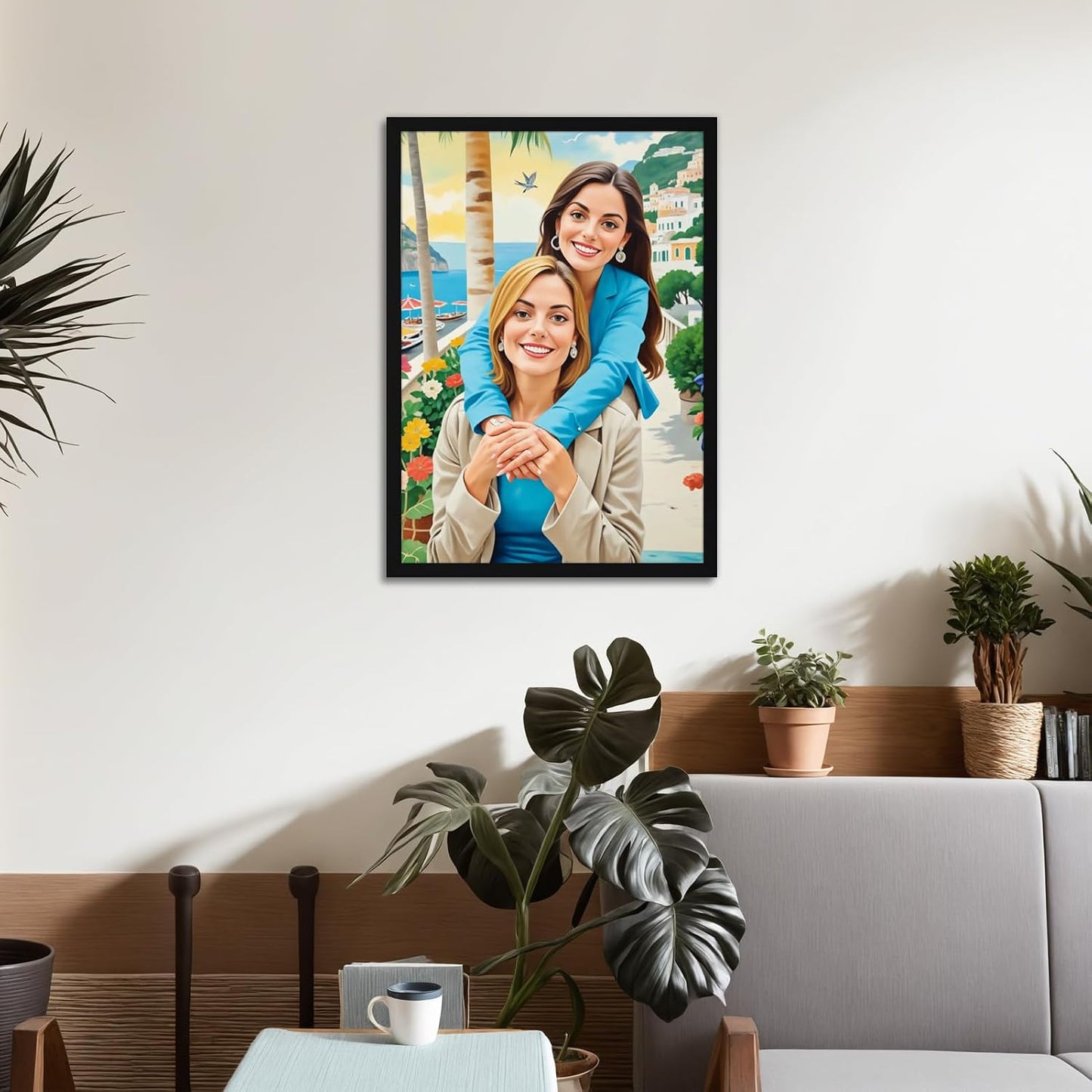 Giftgarden A2 Picture Frame Black, 16.5x23.4 Inch Thin Poster Photo Frame for Wall Display, Single