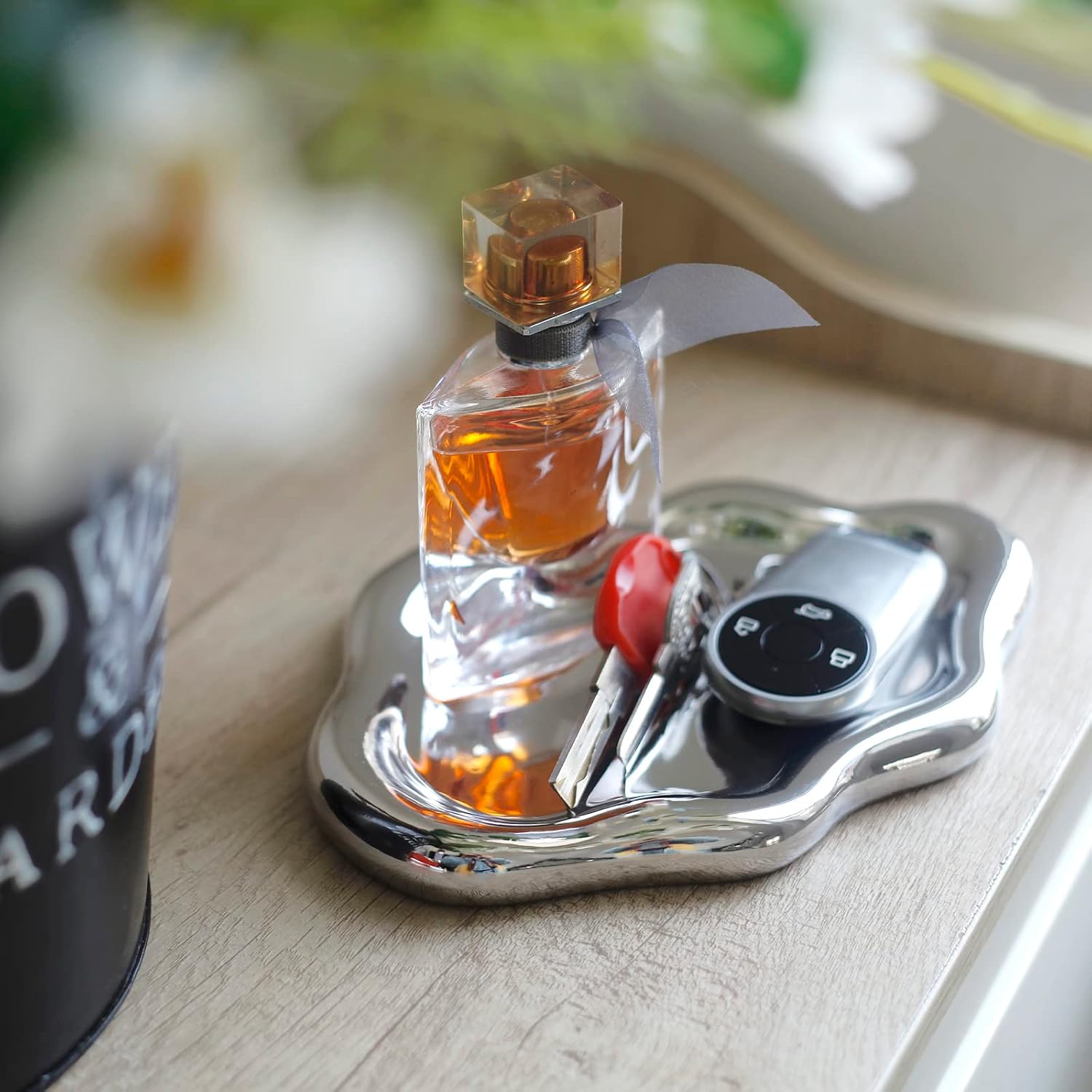 Ring Dish Holder / Silver