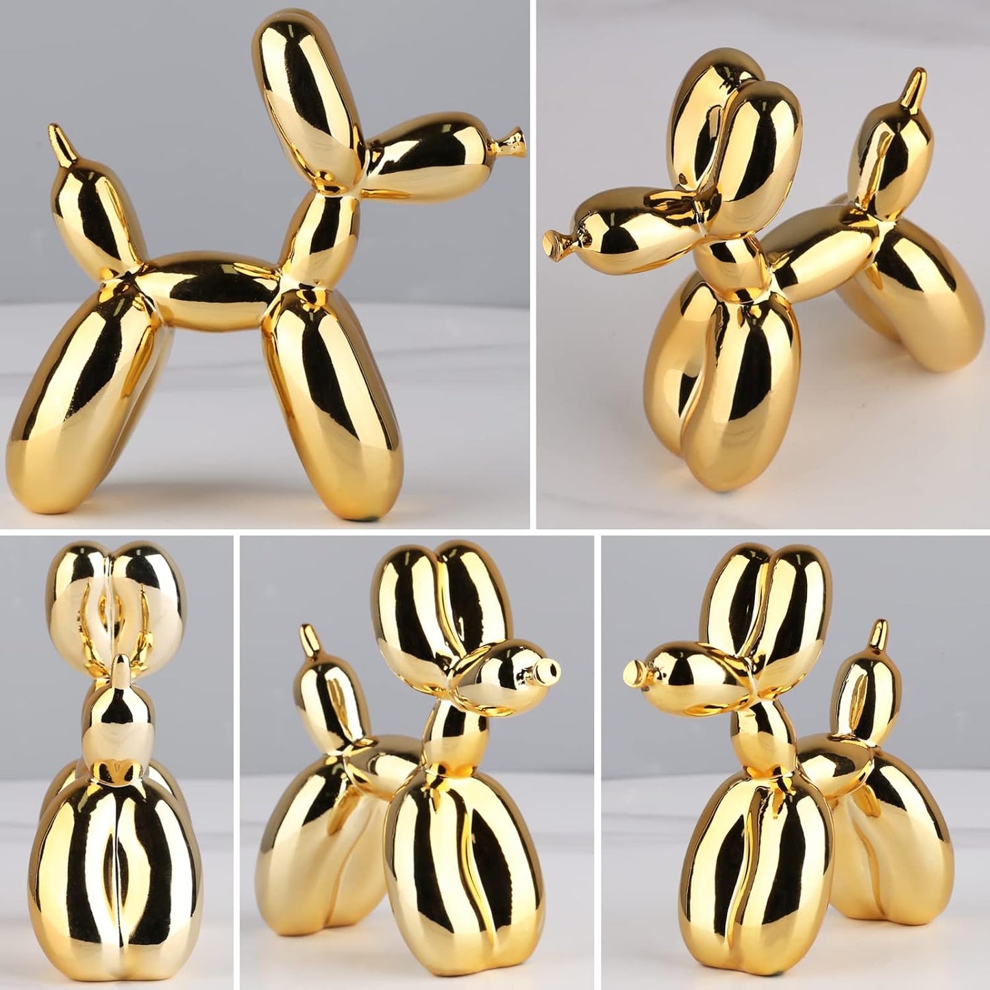 Statue Home Decors / Gold / 3.9*3.9*1.5inch