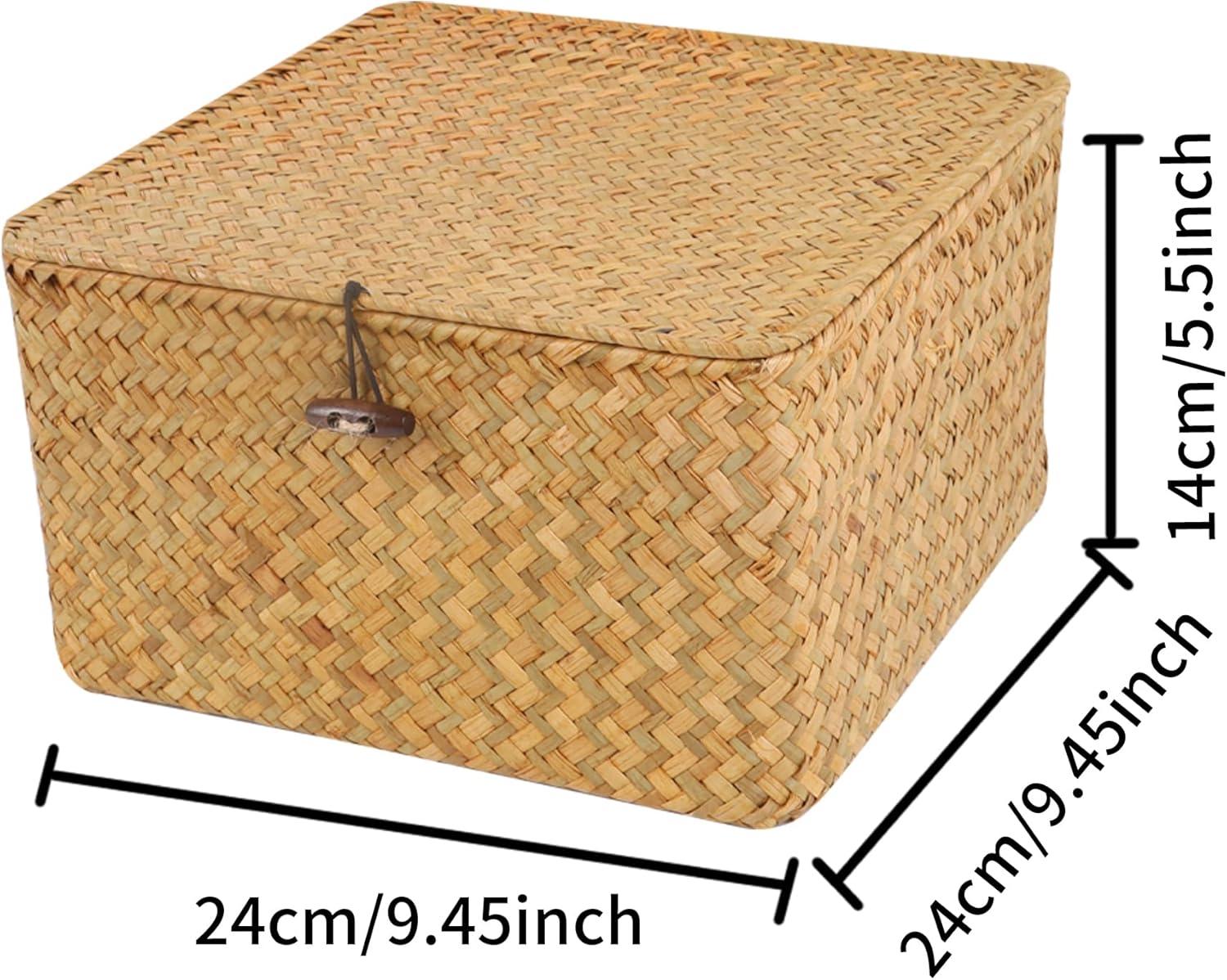 Wicker Shelf Baskets / Medium / Natural