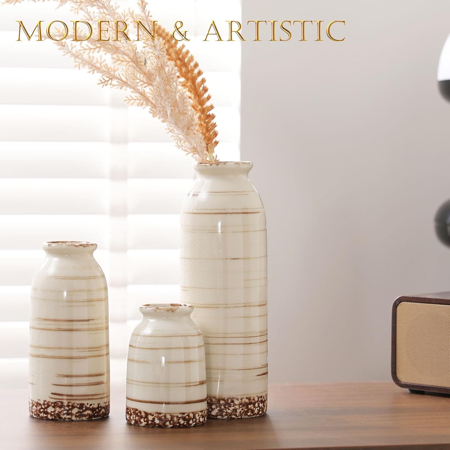 Ceramic Vase / Handcrafted Ceramic Vases / Set A / Set of 3