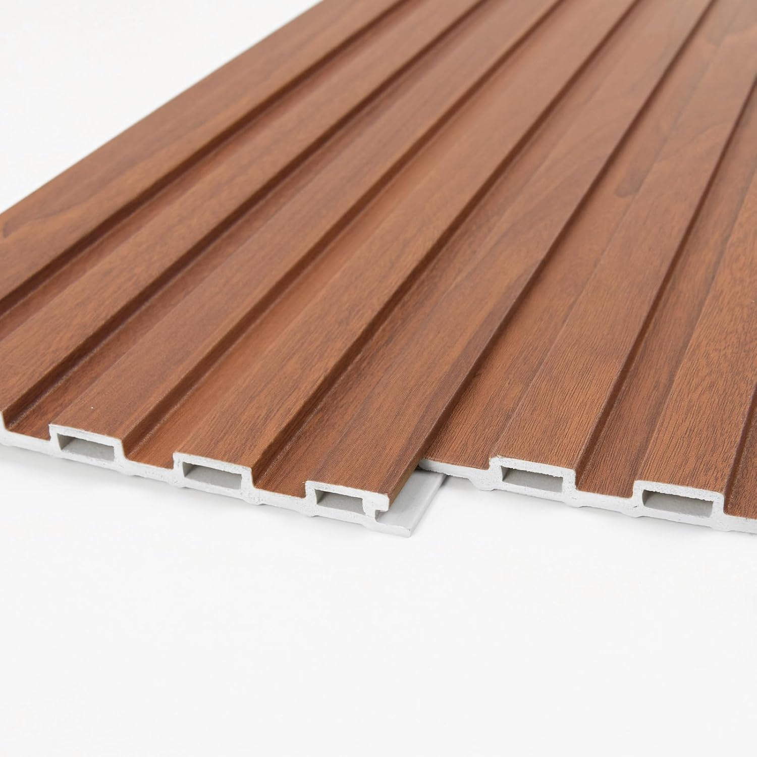 WPC Wainscoting Panels / 48" * 6 / Teak / 48 x 6 / Set of 16