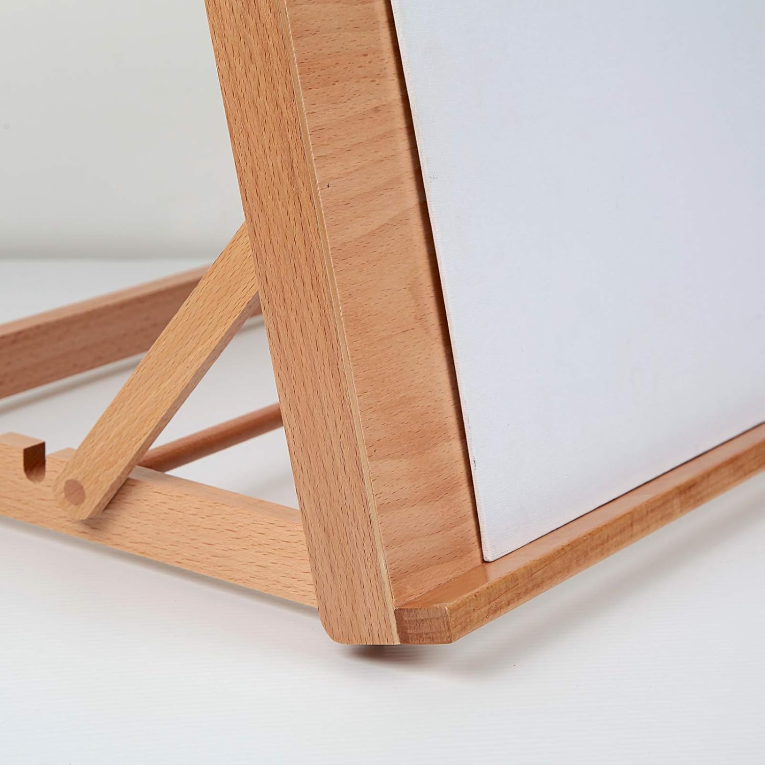 5-Position Wood Drafting Table Easel Drawing and Sketching Board / 16 1/2 L * 12 1/8 W / 2 Inch