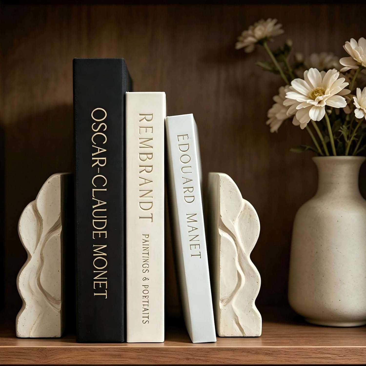 Modern Stacked Books / Decorative Faux Books Storage Box