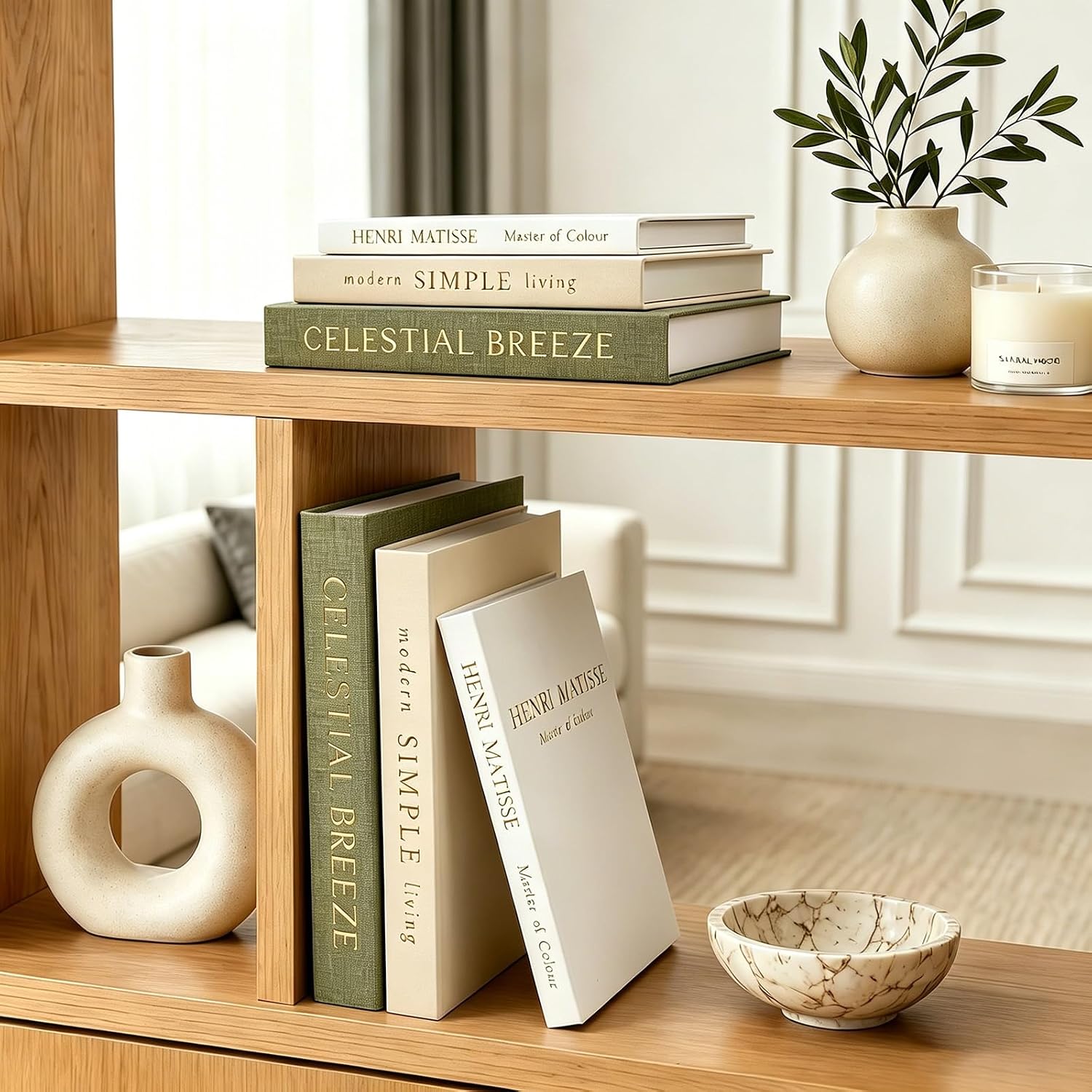 Decorative Books / Hidden Storage / Set of 3
