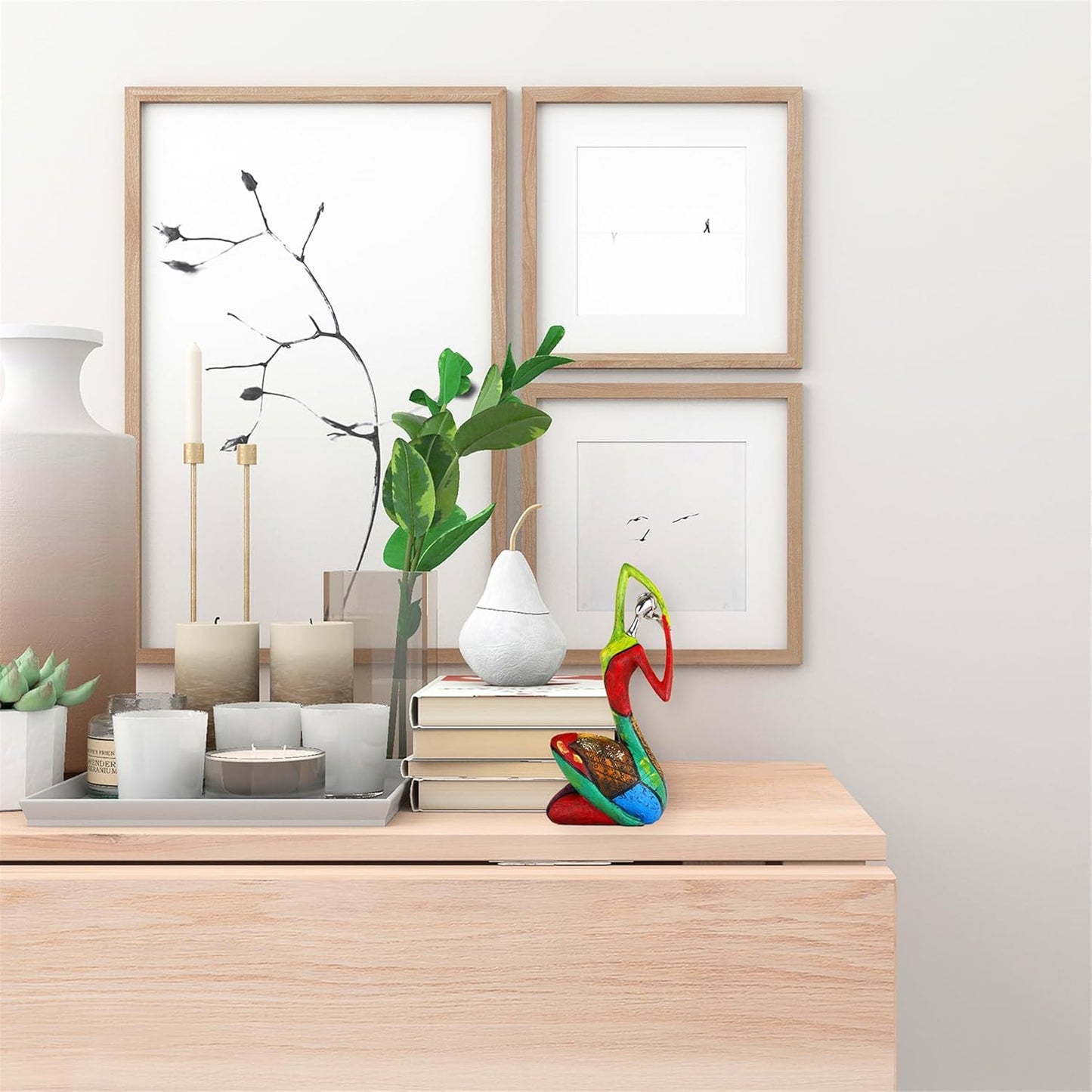 Colorful Abstract Women Figurines Sculptures Home Decor / Stretch