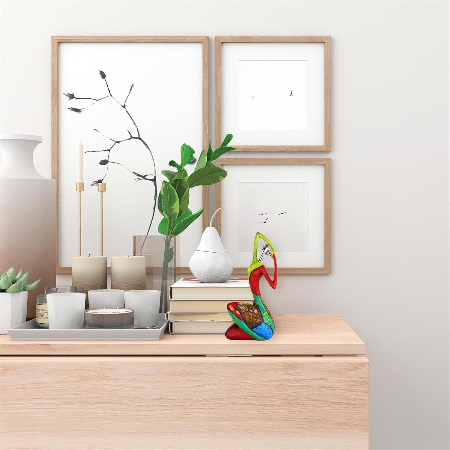 Colorful Abstract Women Figurines Sculptures Home Decor / Stretch