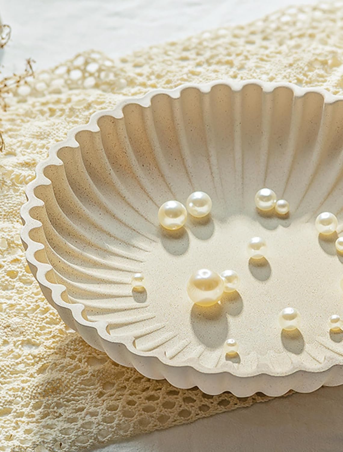 Key Bowls Holder / Beige