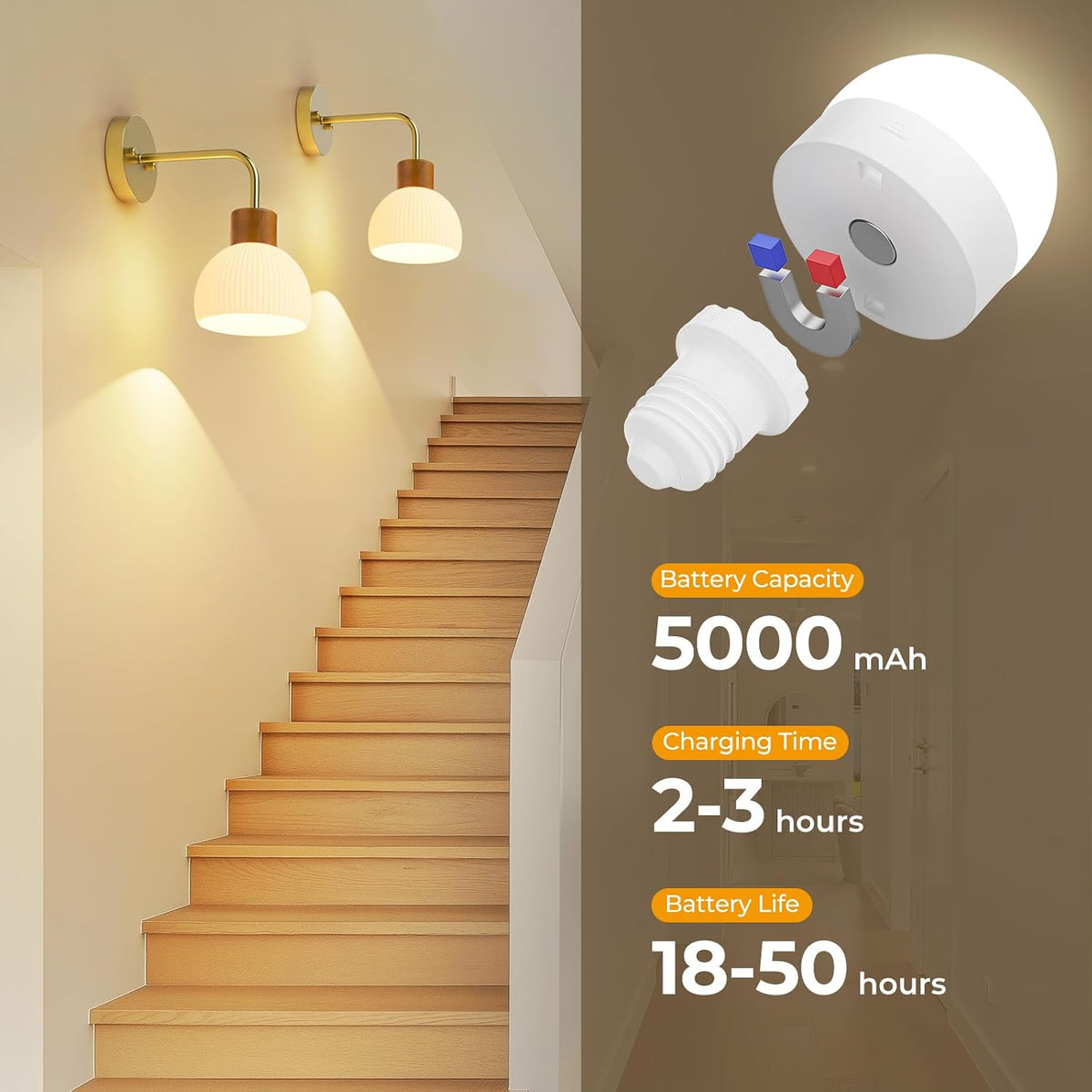 Glass Battery Operated Wall Sconces Set of 2, Rechargeable Wall Lamp with Remote, 12 Colors Dimmable Wireless Sconces