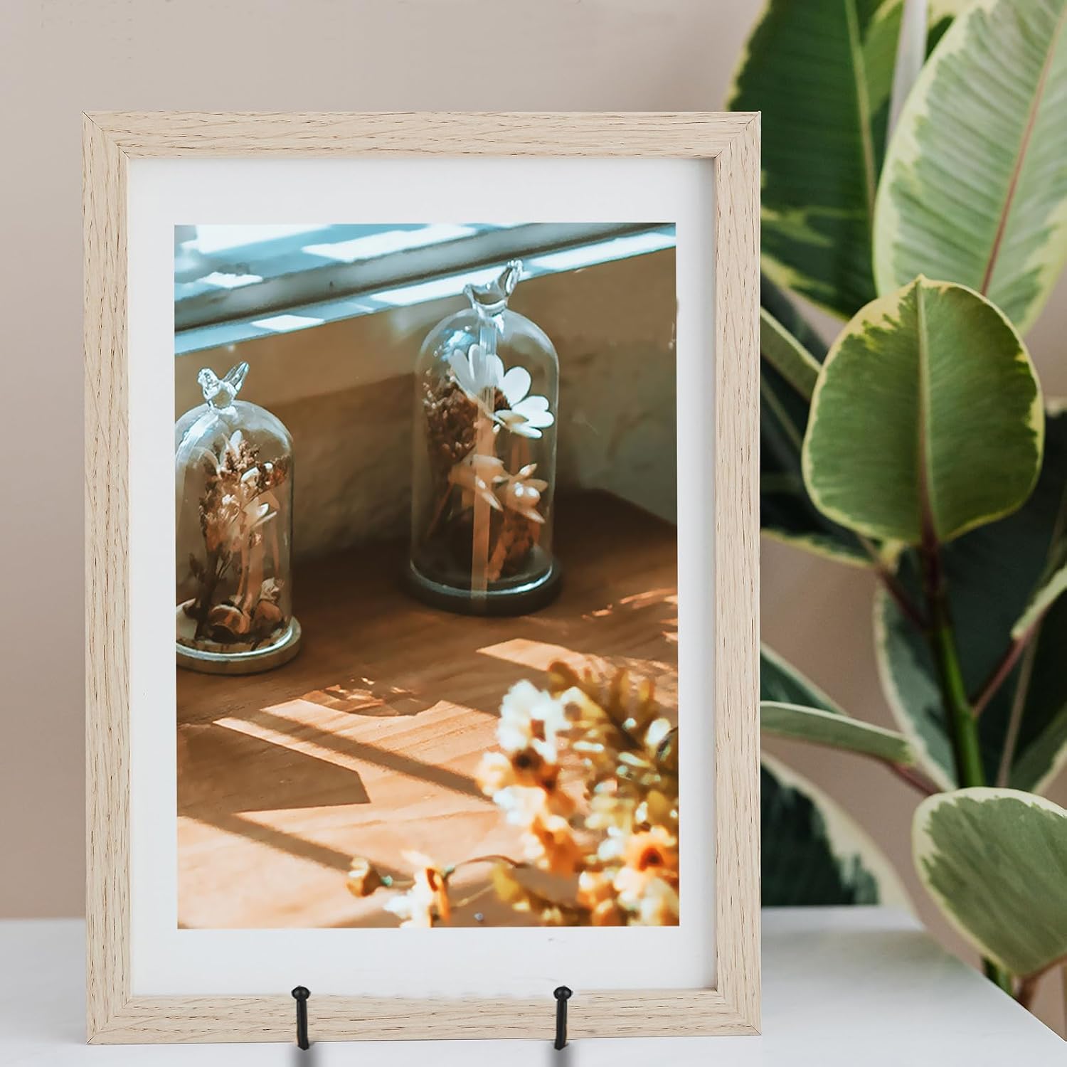 Black Picture Stands Plate Stands for Display Large Book Stands / Black 12 In / 12 Inch / Set of 3