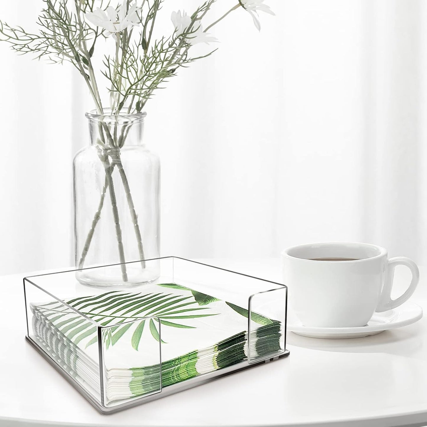 Square Acrylic Napkin Holder