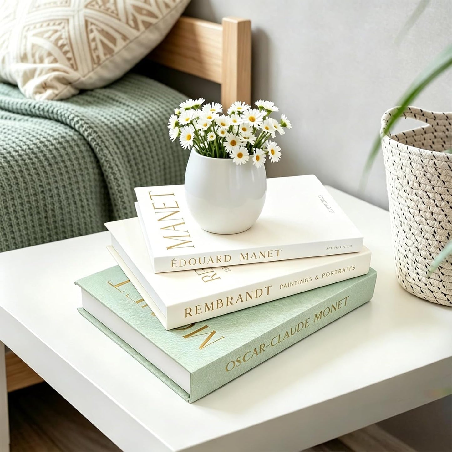 Decorative Books for Modern Home Decor / Set of 3