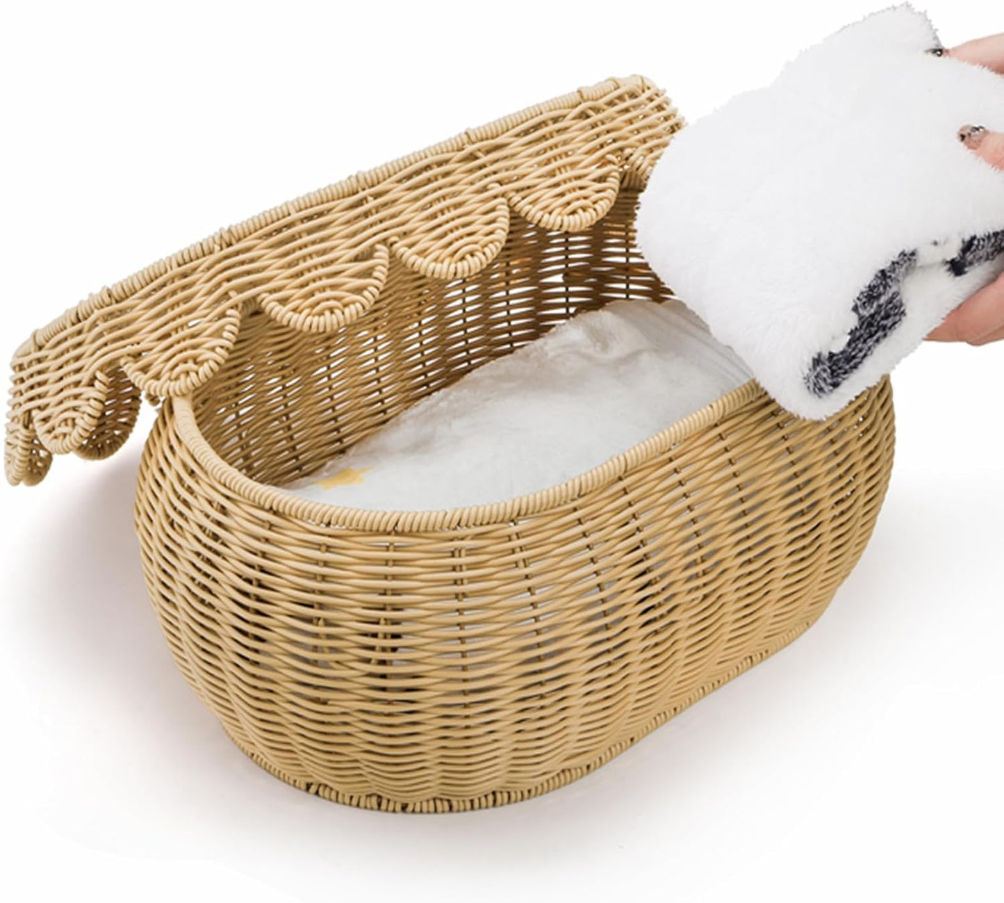 Wicker Storage Baskets / Set of 2