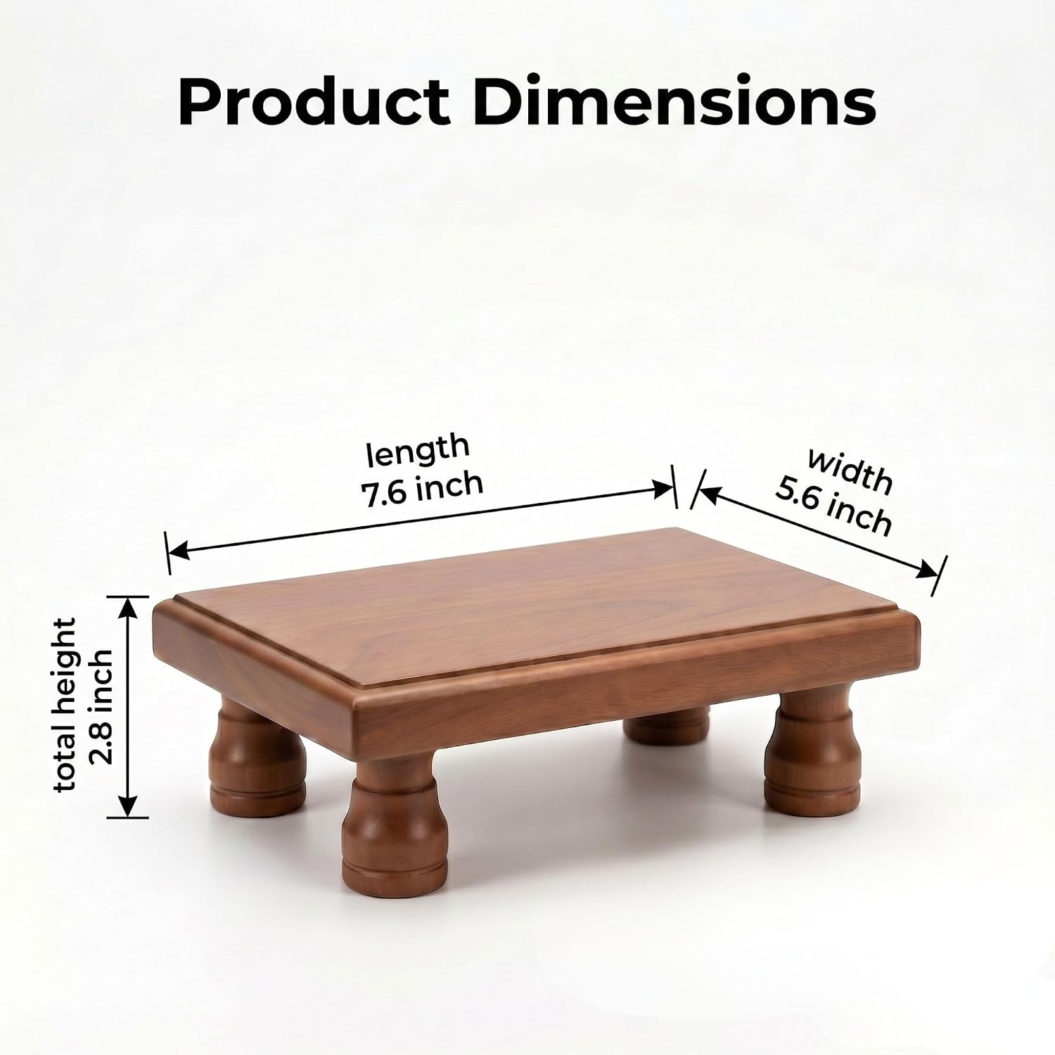 Rustic Wooden Display Stand